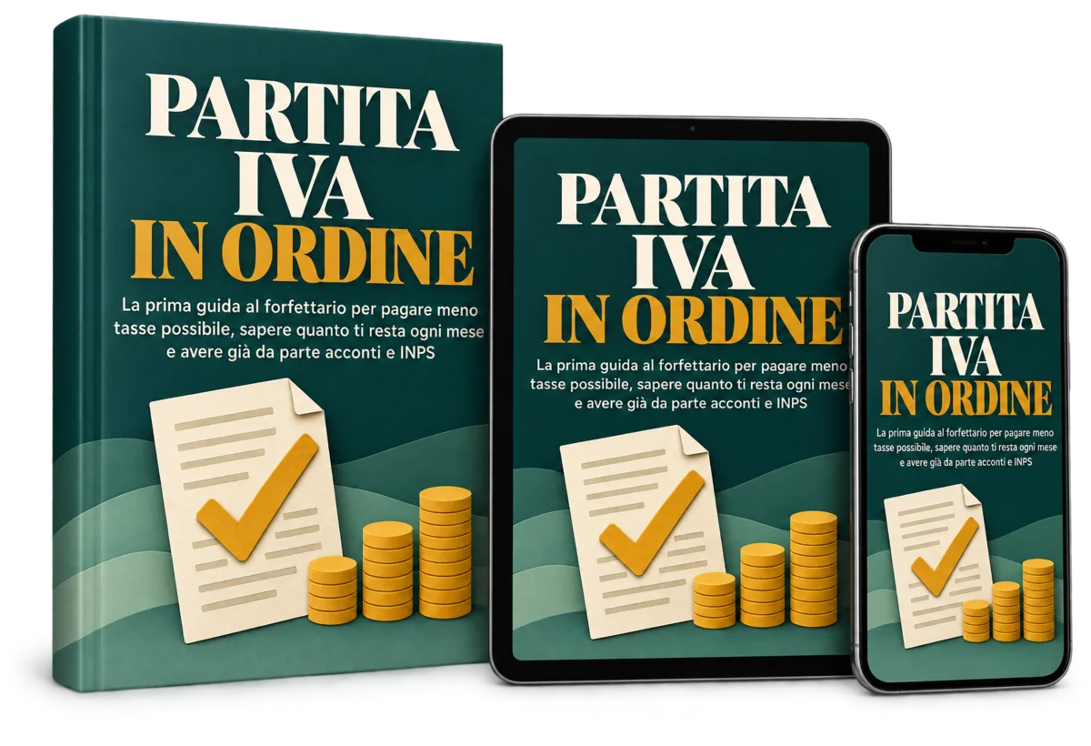 La guida Partita IVA in Ordine su libro, tablet e telefono